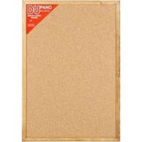 60X90 cm Çok Renkli Mantar Pano, Dekoratif ve Şık Duvar Süsü - Açık Bej - Seçenek 1