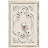 60X90 cm Saray Tavan Avize Göbeği - 60 x 90 cm - Altın - Beyaz