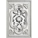 60X90 cm Saray Tavan Avize Göbeği - 60 x 90 cm - Gümüş