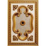 60X90 cm Saray Tavan Avize Göbeği - 60 x 90 cm - Kahverengi - Altın