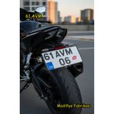61 AVM Öpücük Sticker Folyo - Kırmızı -