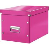 61080023 Wow C&s Kutu Küp Büyük Boy, Metalik Pembe - Standart
