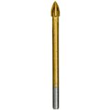 6172 Ok Tipi 4 Elmaslı Cam Fayans Delme Matkap Ucu 6 Mm