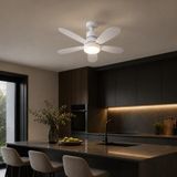62 Watt 3 Farklı Renk Modlu Dimlenebilir Cata Lodos Kumandalı Fan LED Ampul - Beyaz - Sarı - Günışığı - 100 - 200 W