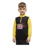 637628-01 Puma X Trnsfrmrs Half-Zip Çocuk Sweatshirt Siyah