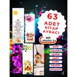 63'lü Kitap Ayracı Seti - Bir Arada3
