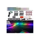 64 Renk Rgb Araç İç Ambiyans Led Dekorasyon Ortam Işıkları