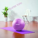65 CM Pilates Topu Büyük Boy Kalın Yoga Pilates Top-Pompa Mavi