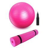 65 Cm Pilates Topu Ve 7mm Pilates Minderi Egzersiz Seti Pilates Seti Yoga Seti