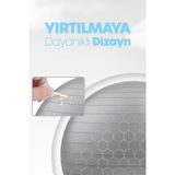 65 Cm Pilates Topu Ve Pompa Seti | 155-170 Cm Boy İçin Uygun Dayanıklı Anti-Slip Gri