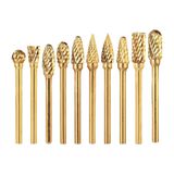 6588 Mini Karbür Freze Uç Seti 10 Parça (Sap: 3mm)