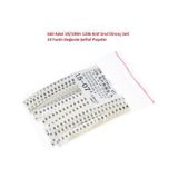 660 Adet 1R/1Mr 1206 Kılıf Smd Direnç Seti %1 33 Farklı Değerde Şeffaf Poşette