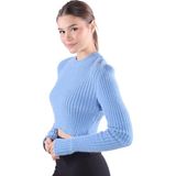 6620 Sakallı Yumoş Kazak Bebe Mavi - Standart