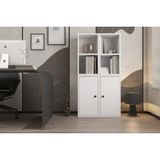 67 cm Genişliğinde Kompakt Ofis Dolabı - Modern Ofis Mobilyası PNR-OFD-1011 - Beyaz