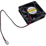 6cm 5V 2 Pinli Fan Dc 5V 6CMX6CMX1.5CM 2 Pinli Fan - Siyah