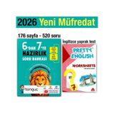 6'dan 7'ye Hazırlık Kitabı 2026 Yaz Tatili 7. Sınıf İngilizce Yaprak Test