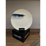 6’lı 21 cm düz tabak / pasta tabağı / tatlı tabağı / servis tabağı Blue Wave Gourmet Bonna