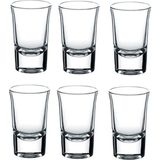 6'lı Boston Shot Bardağı Cam 40 cc - 52174 - 0 - 200 ml