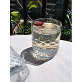 6'lı Cam Meşrubat Bardağı Su Kokteyl Bardak Soğuk Kahve Bardağı 340 ml-Wave
