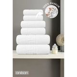 6Lı Greek Havlu Seti - 2 Adet El Havlusu 50X90, 2 Adet Banyo Havlusu 70X140 ,2 Adet Ayak Havlu 50X70