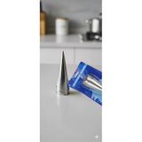 6'Lı Metal Pasta Süsleme Krema Poşeti Kalıp Ucu 13 Cm