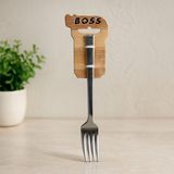 6'lı Metal Yemek Çatalı 2mm - Çok Renkli