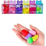 6lı Mini Renkli Makyaj Süngeri Çok Renkli