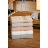 6'lı Mutfak Havlusu Seti 30X50 cm %100 Pamuklu Kilim - Çok Renkli - 30 x 50 cm