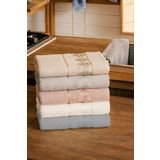 6'Lı Mutfak Havlusu Seti 30X50 Cm %100 Pamuklu Kilim