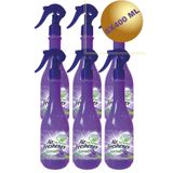6lı Neon Air Oda Kokusu Kalıcı Oda Sprey Lavanta Oda Kokusu 400 ml Lavender Home Parfum