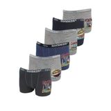 6'lı Paket 506 Erkek Çocuk Boxer, Karışık Renk, 9-10 Yaş, SYT6558346555032