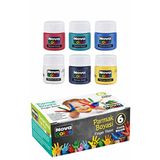 6’lı Parmak Boyası Seti – Yıkanabilir ve Çocuklar İçin Güvenli (25 ml)