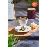 6'lı Porselen Fincan Takımı - 1 Adet - 90 ml