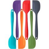 6'lı Silikon Spatula Seti Isıya Dayanıklı Yanmaz Yapışmaz 27cm