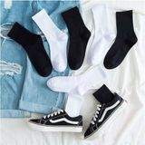 6'lı Siyah Beyaz Unisex Spor Çorap Kutusu - Renkli - 37 - 44