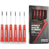6'lı Torx Uçlu Klemens Tornavida Takımı, Dayanıklı ve Kullanışlı Set - Antrasit