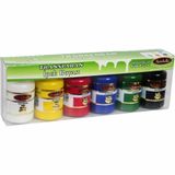 6'lı Transparan Kumaş Boyası 50 ml Set 1
