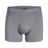 6'Lı Yıldız 38-39-40-41-42 Erkek Modal Pamuklu Likralı Boxer Renkli Gri 2Xl