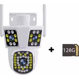 6mp 3 Lensli Akıllı Yapay Zeka Uyarısı ile 2.4g Kablosuz Ptz Kamera 10X Zoom CMR70 12GB SD KART HEDİYELİ