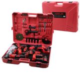 6PCS USTA ELEKTRİKLİ ALET SETİ ŞARJLI 21V SPRAL TAŞLAMA BAĞ MAKAS SOMUN SÖKME