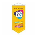 6s Kalite Bayrağı 70x200