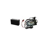 6V 12Ah 6 Volt 12 Amper Pilsan Uyumlu Akülü Araba Aküsü + 3.5 Amper Şarj