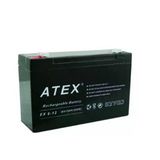 6V 12Ah/20Hr Kuru Bakımsız Akü Atex 5X9.5x15
