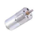 6V 25mm 1360 RPM Yüksek Torklu Mini DC Redüktörlü Motor