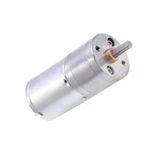 6V 25Mm 26Rpm Redüktörlü Dc Motor