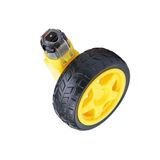 6V Dc Motor Ve Kauçuk Tekerlek Seti İle Robot Projeleri