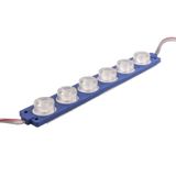 6W Mercekli Modül 6'Lı Led - Mavi 12V