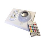 6W Müzik Çalarlı Tezgah Altı Aydınlatma Rgb Ledli Bluetooth Hoparlörlü Kumandalı Mutfak Aydınlatma - 1 Adet - Beyaz