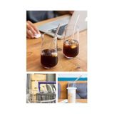 6X Adet Şeffaf Cam Pipet Eğimli Cam Pipet (6Adet)