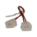6x12mm Çift Yönlü İğneli Neon Soketi Konnektör Kablo 12 Volt Besleme Fişi Fiş Aparatı 5 Adet